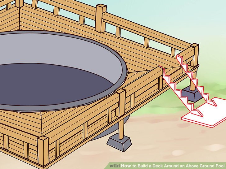 Best ideas about DIY Above Ground Pool Deck
. Save or Pin How to Build a Deck Around an Ground Pool with Now.