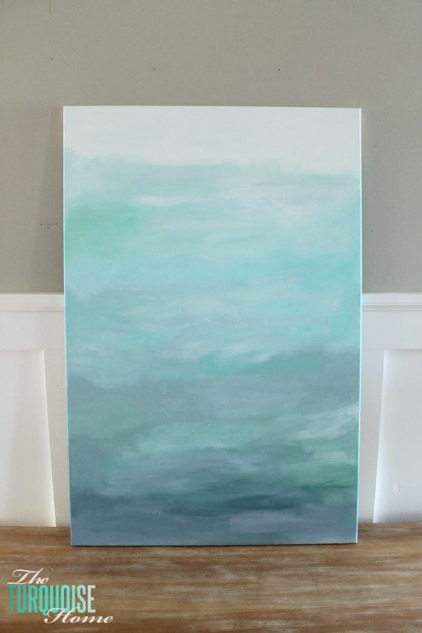 Best ideas about DIY Abstract Painting
. Save or Pin DIY Abstract Art and a New Table Now.