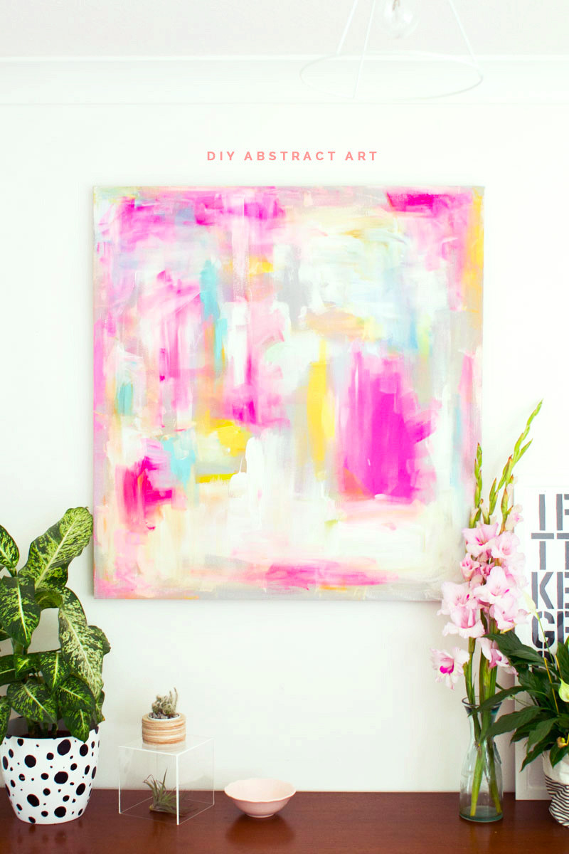 Best ideas about DIY Abstract Painting
. Save or Pin DIY Abstract Artwork – Furniture Hacks Now.