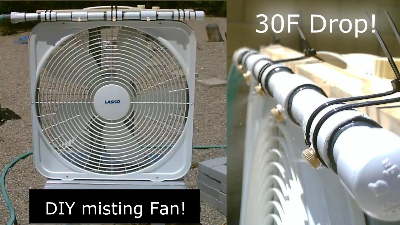 Best ideas about DIY Ac Mister
. Save or Pin DIY Evap Cooling Fan Homemade "misting style" Evap Air Now.