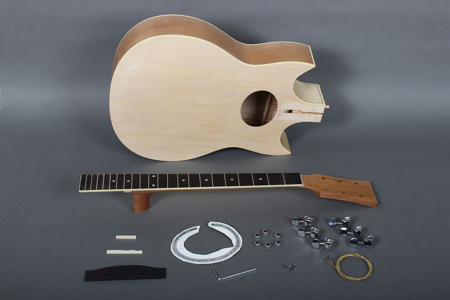 Best ideas about DIY Acoustic Guitar Kit
. Save or Pin Jumbo Double Cutaway Acoustic Guitar kit DIY GK S3991DG Now.