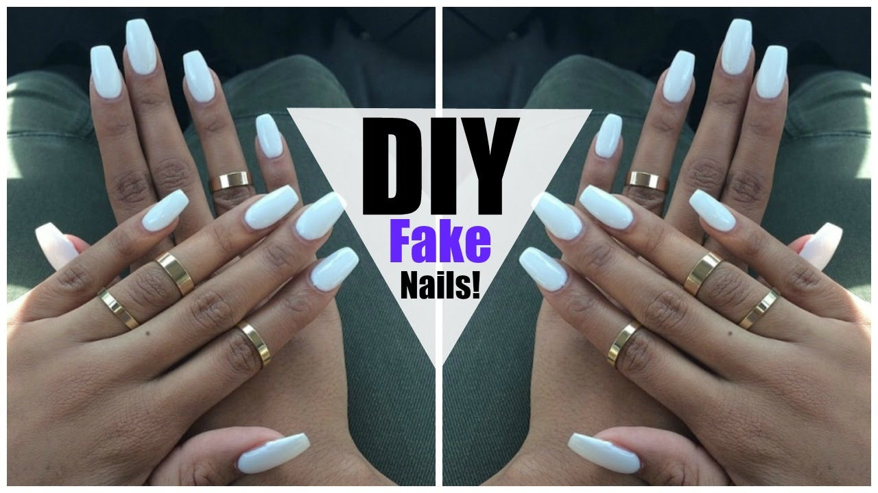 Best ideas about DIY Acrylic Nails
. Save or Pin DIY EASY FAKE Nails at HOME NO ACRYLIC Now.