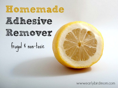 Best ideas about DIY Adhesive Remover
. Save or Pin Homemade Adhesive Remover Frugal and Non toxic Now.