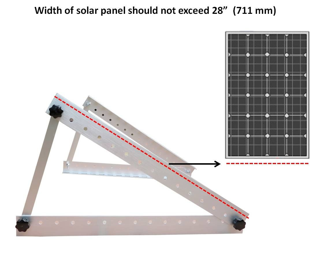 Best ideas about DIY Adjustable Solar Panel Mount
. Save or Pin Adjustable Solar Panel Mount Mounting Rack Bracket Boat Now.