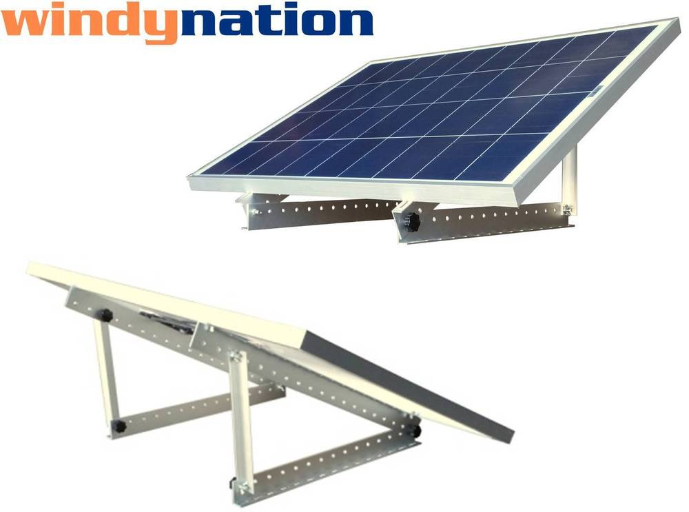 Best ideas about DIY Adjustable Solar Panel Mount
. Save or Pin 100 400 Watt 100W 12V Portable Solar Panel with Now.