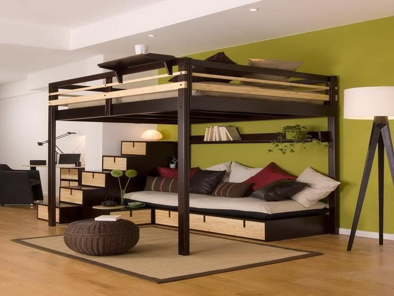 Best ideas about DIY Adult Loft Bed
. Save or Pin 6 Incredible ideas to decorate a small bedroom Now.