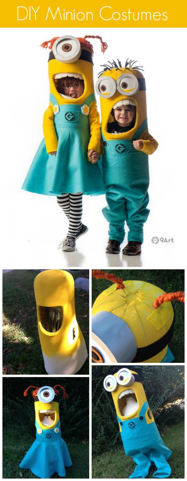 Best ideas about DIY Adult Minion Costume
. Save or Pin DIY Halloween Kids Costumes Now.