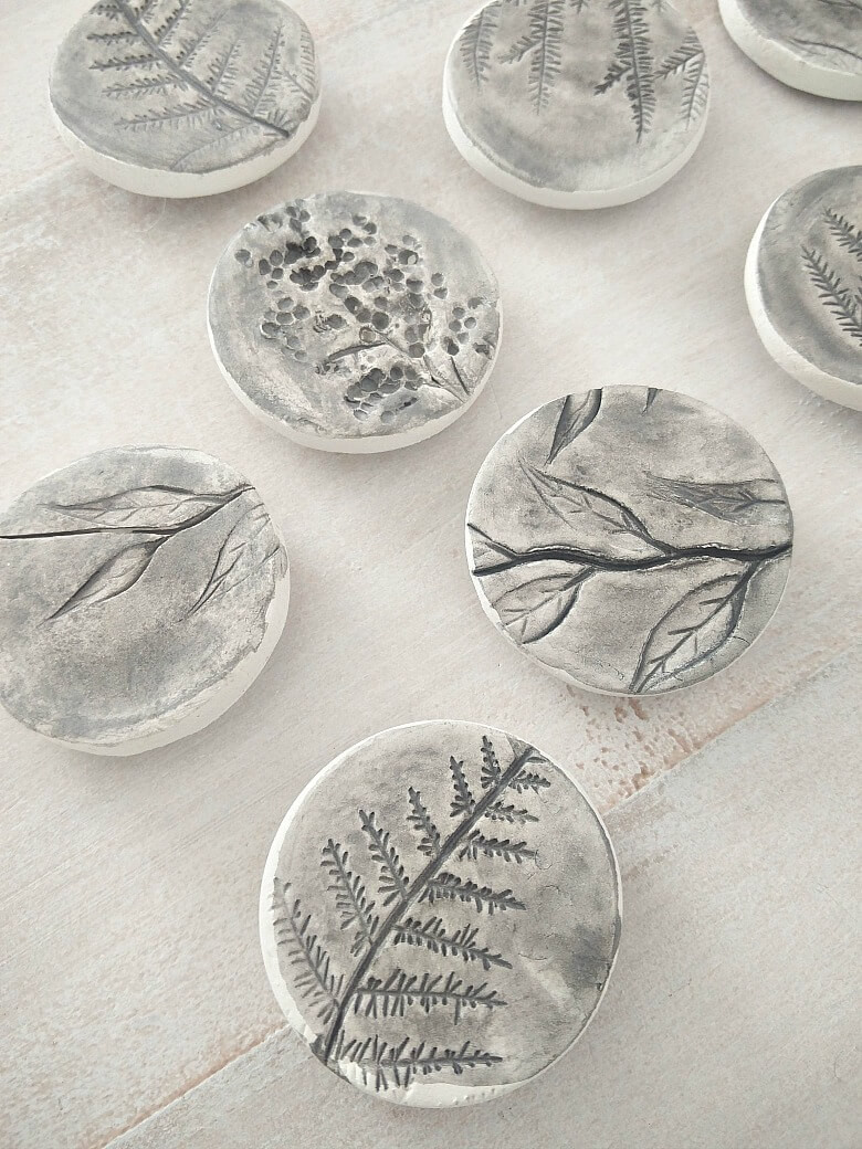 Best ideas about DIY Air Drying Clay
. Save or Pin DIY Air Drying Clay Leaf Magnets KreativK Now.