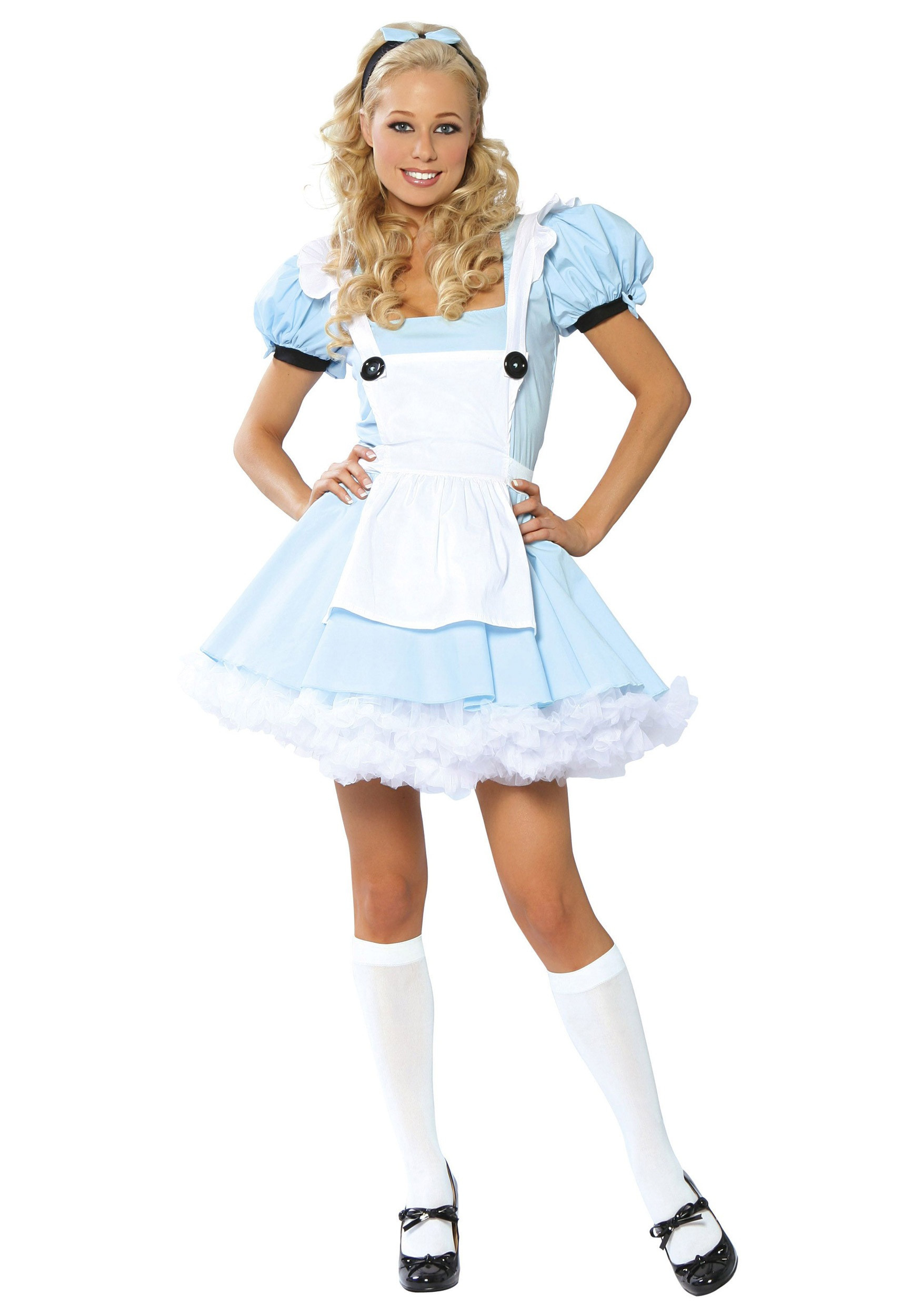 Best ideas about DIY Alice In Wonderland Costume Adults
. Save or Pin Sassy Alice Costume Now.