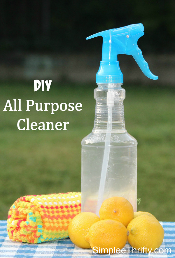 Best ideas about DIY All Purpose Cleaner
. Save or Pin DIY All Purpose Cleaner Simplee Thrifty Now.