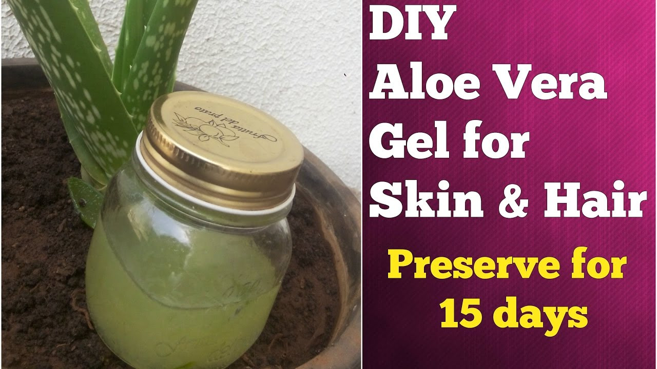 Best ideas about DIY Aloe Vera Gel
. Save or Pin DIY PATANJALI ALOE VERA GEL at HOME for HAIR GROWTH & FACE Now.