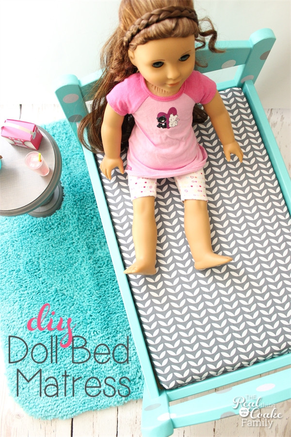 Best ideas about DIY American Girl Doll Stuff
. Save or Pin How to Make a Mattress for Any Doll Bed Now.