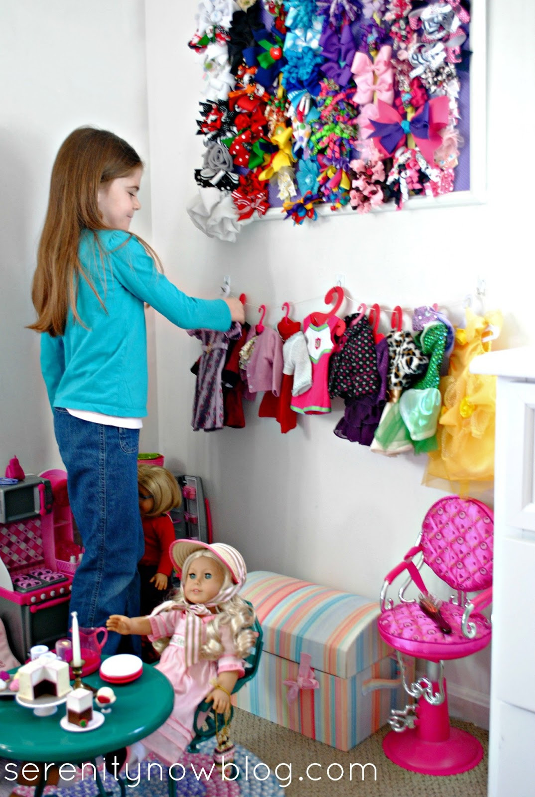 Best ideas about DIY American Girl Doll Stuff
. Save or Pin Serenity Now How to Store and Display American Girl Doll Now.