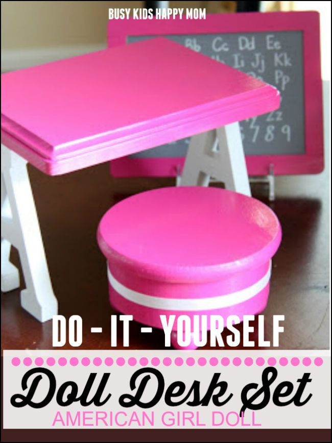 Best ideas about DIY American Girl Furniture
. Save or Pin How to make your own American Girl Doll Furniture Now.