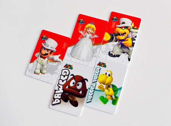 Best ideas about DIY Amiibo Cards
. Save or Pin FREE Shipping 5 plete Set Super Mario Odyssey Amiibo Now.
