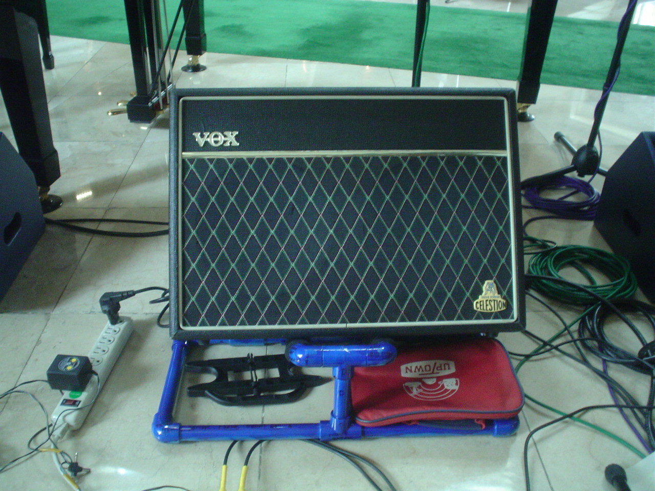 Best ideas about DIY Amp Stand
. Save or Pin PVC Guitar Amplifier Stand Now.