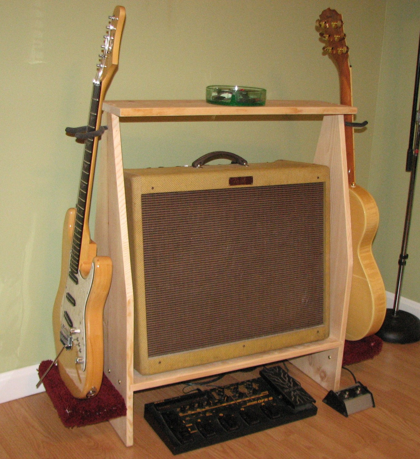 Best ideas about DIY Amp Stand
. Save or Pin Handcrafted Custom Guitar Amplifier and Guitar Stand by Now.