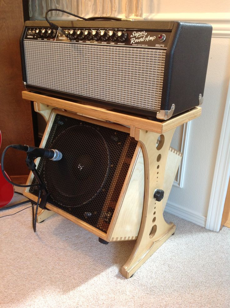 Best ideas about DIY Amplifier Stand
. Save or Pin Rotating 1X12 guitar speaker cabinet Amp Stand Now.