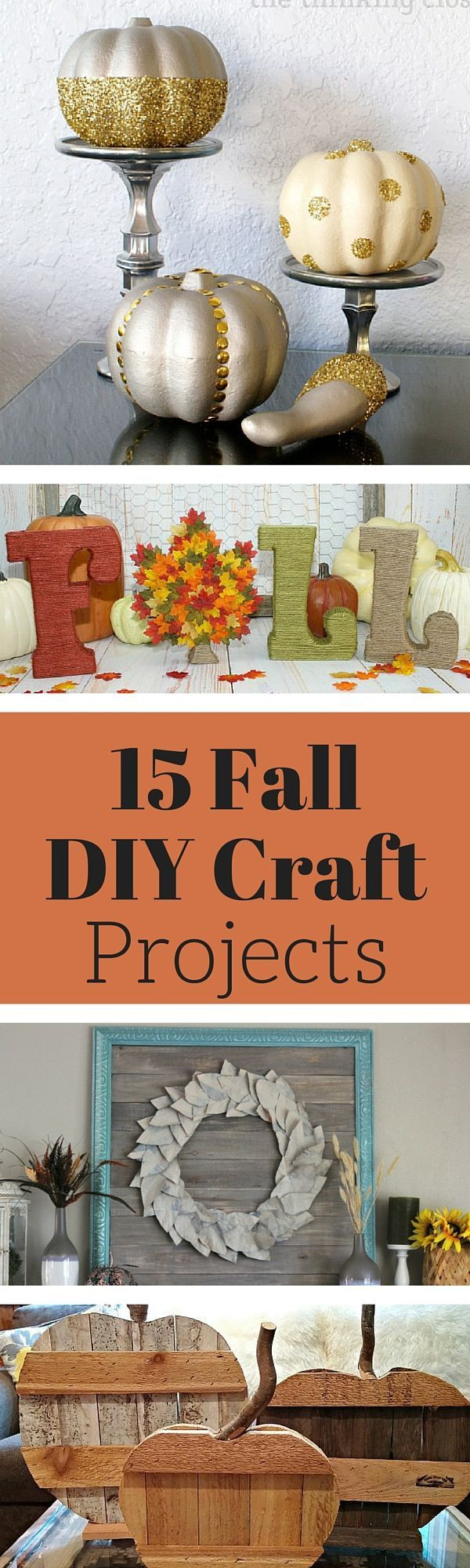 Best ideas about DIY And Craft
. Save or Pin Fall Crafts and DIY Projects Now.
