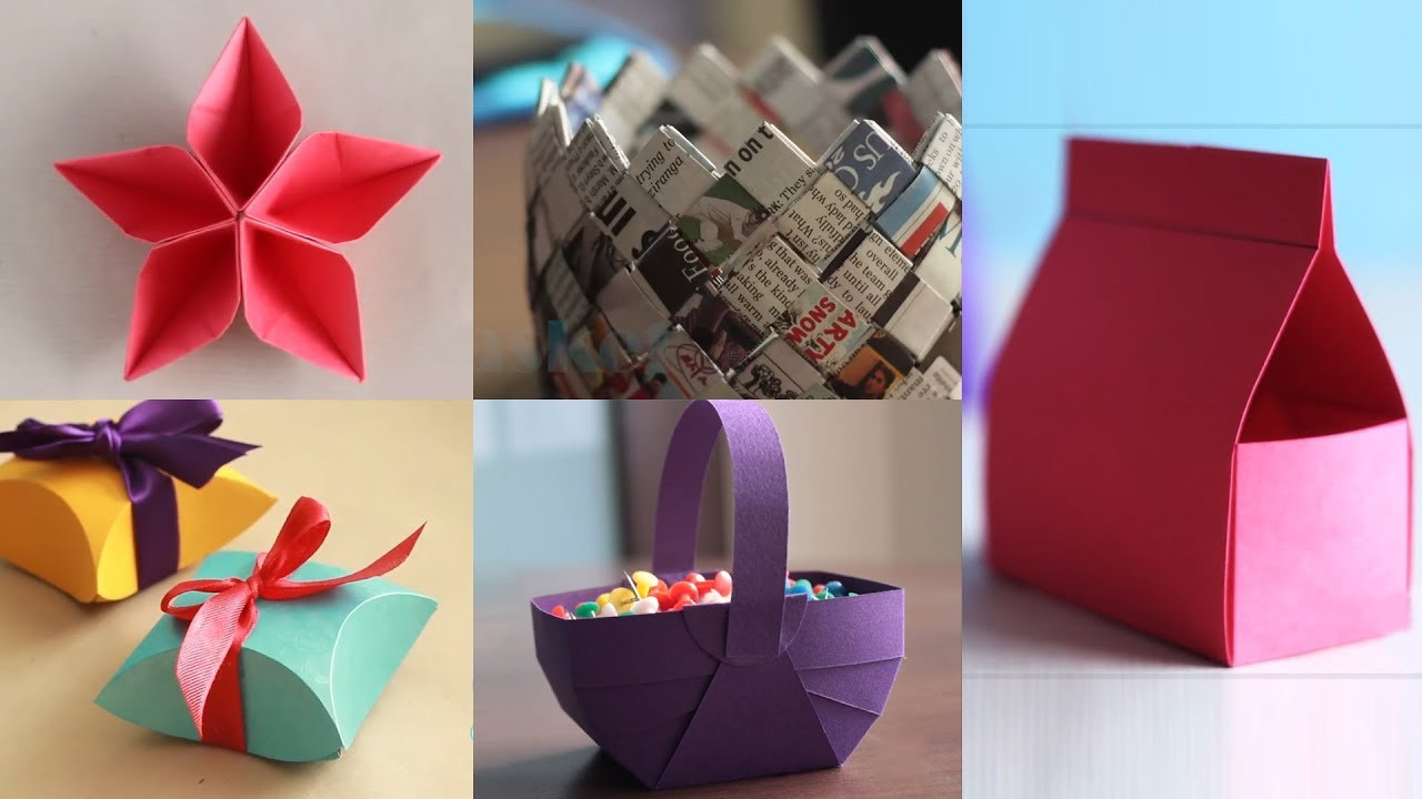 Best ideas about DIY And Craft
. Save or Pin 5 Best Paper Crafts DIY Paper Craft Now.