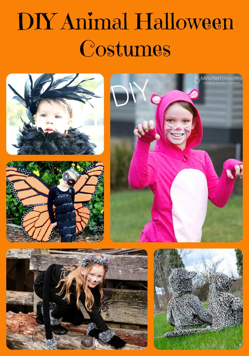 Best ideas about DIY Animal Halloween Costumes
. Save or Pin DIY Animal Halloween Costumes 5 Minutes for Mom Now.