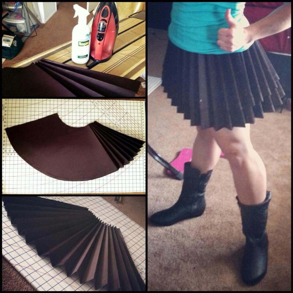 Best ideas about DIY Anime Costumes
. Save or Pin Vanellope cosplay skirt simple circle skirt accordion Now.