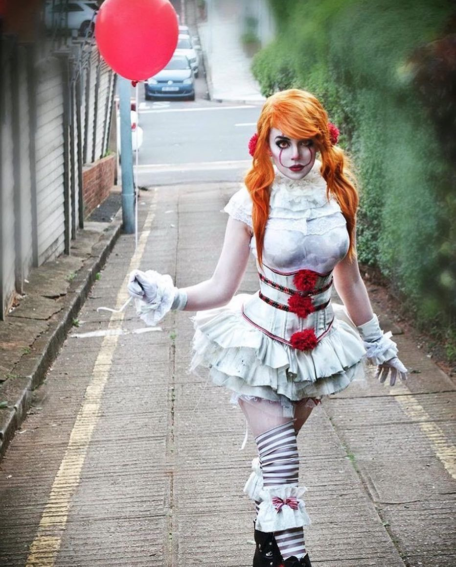 Best ideas about DIY Anime Costumes
. Save or Pin this female pennywise costume is so cool Now.