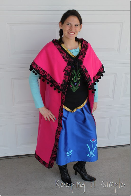 Best ideas about DIY Anna Costume
. Save or Pin Keeping it Simple Disney Frozen Halloween Costume DIY Now.