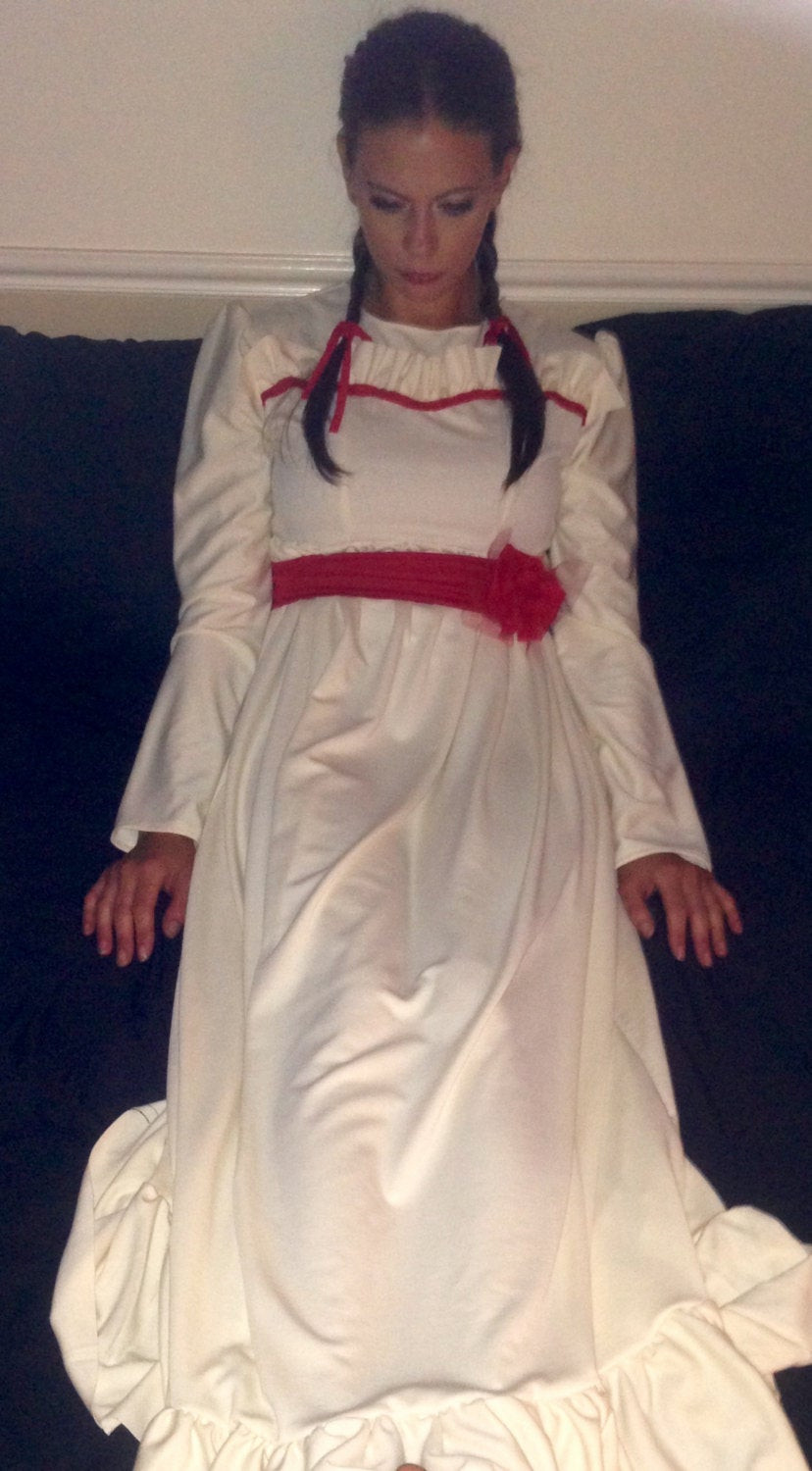 Best ideas about DIY Annabelle Costume
. Save or Pin Annabelle Costume Halloween Costume Women s Costume Now.