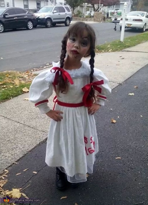 Best ideas about DIY Annabelle Costume
. Save or Pin Annabelle Costume for Girls Now.