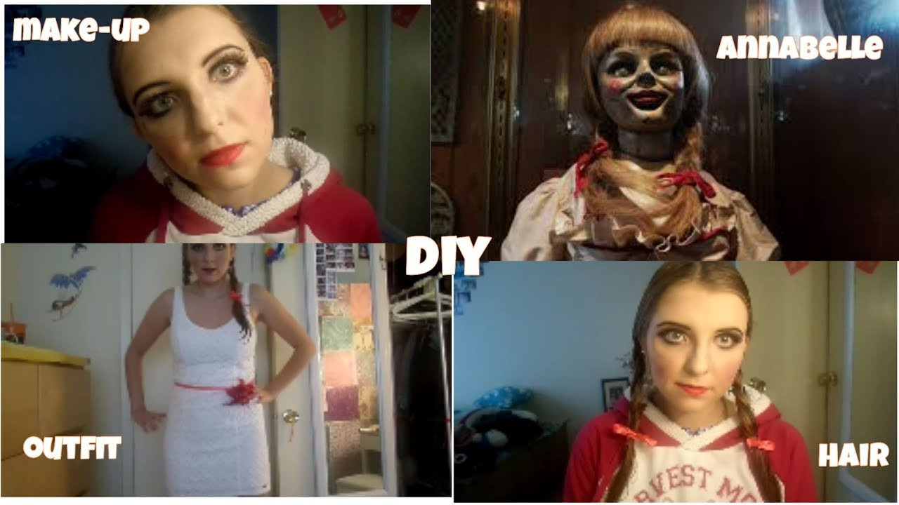 Best ideas about DIY Annabelle Costume
. Save or Pin DIY Annabelle Doll Make up Hair Outfit Now.