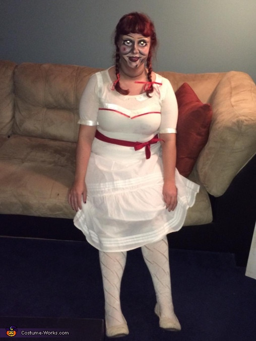 Best ideas about DIY Annabelle Costume
. Save or Pin The Real Annabelle Costume Now.