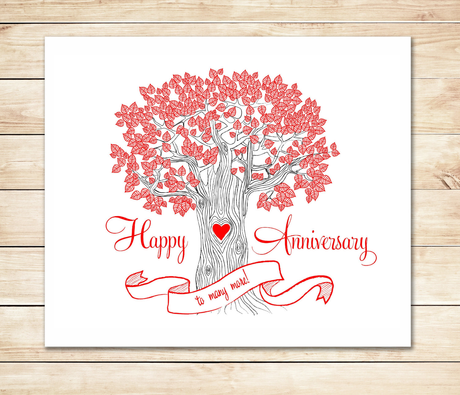 Best ideas about DIY Anniversary Cards
. Save or Pin Printable Anniversary Card Cute Fast Anniversary Card DIY Now.