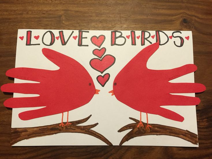 Best ideas about DIY Anniversary Gifts For Parents
. Save or Pin Lovebirds handprint birds Valentine s Day or anniversary Now.