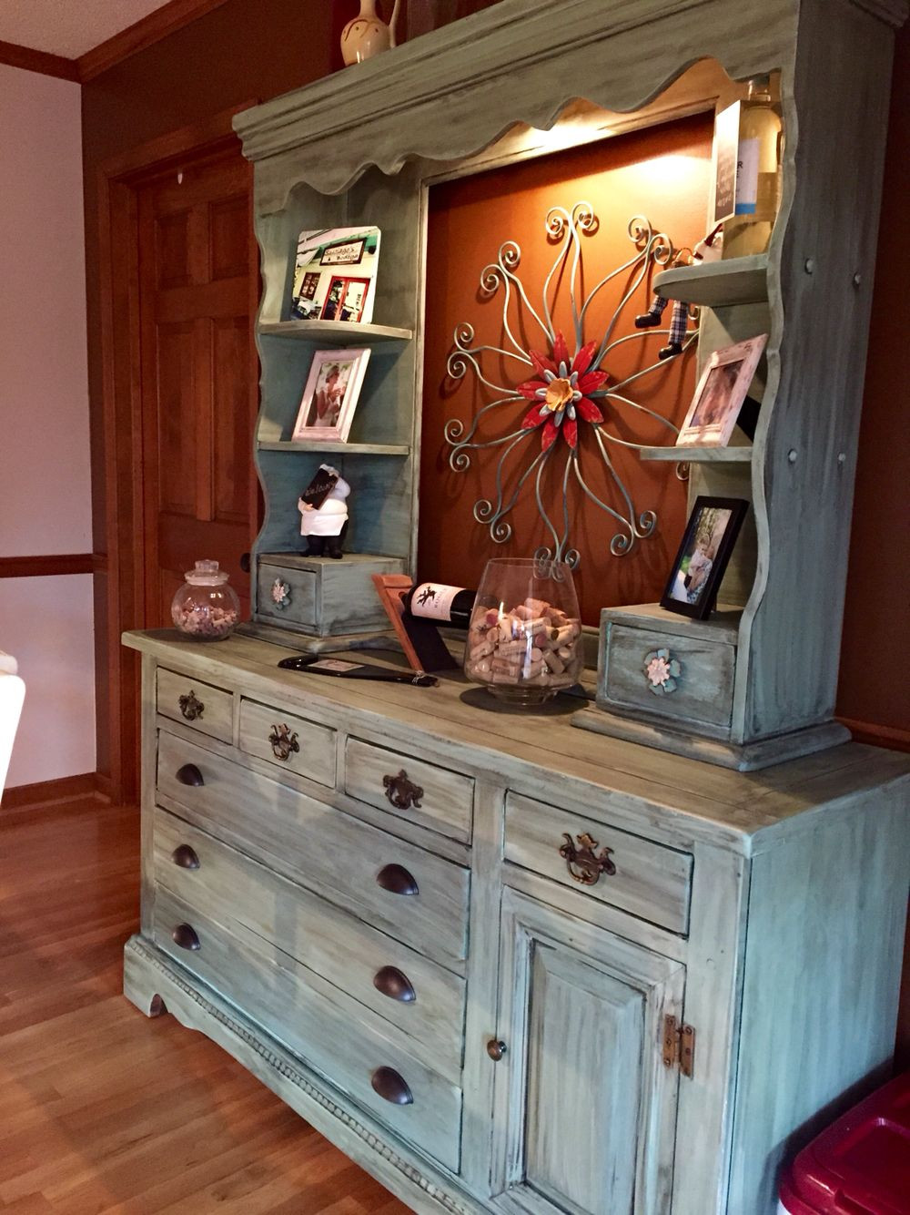 Best ideas about DIY Antique Furniture
. Save or Pin Chalk paint make over valspar antique glaze and new Now.