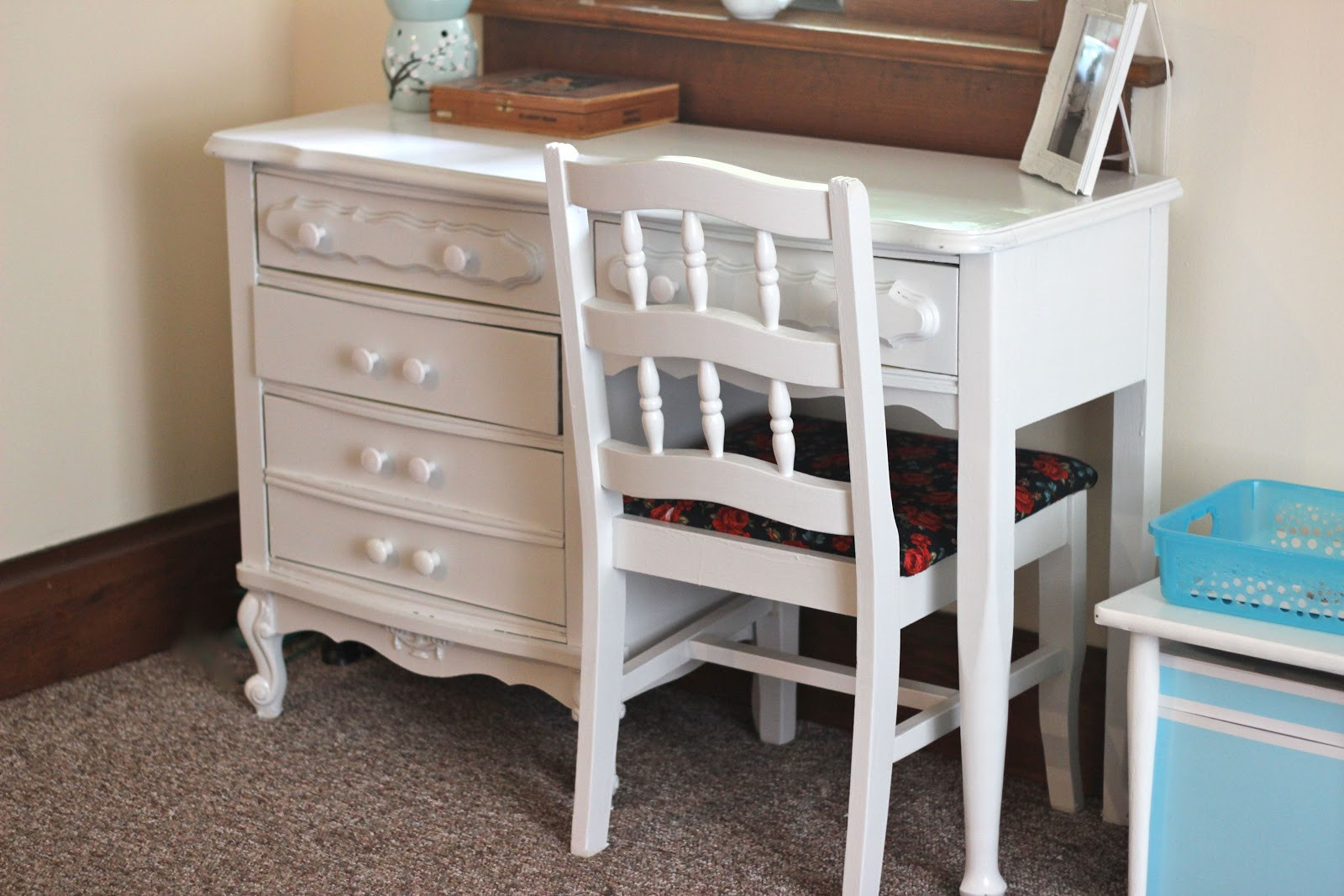 Best ideas about DIY Antique Furniture
. Save or Pin Painting a Vintage Desk – Dina s Days Now.