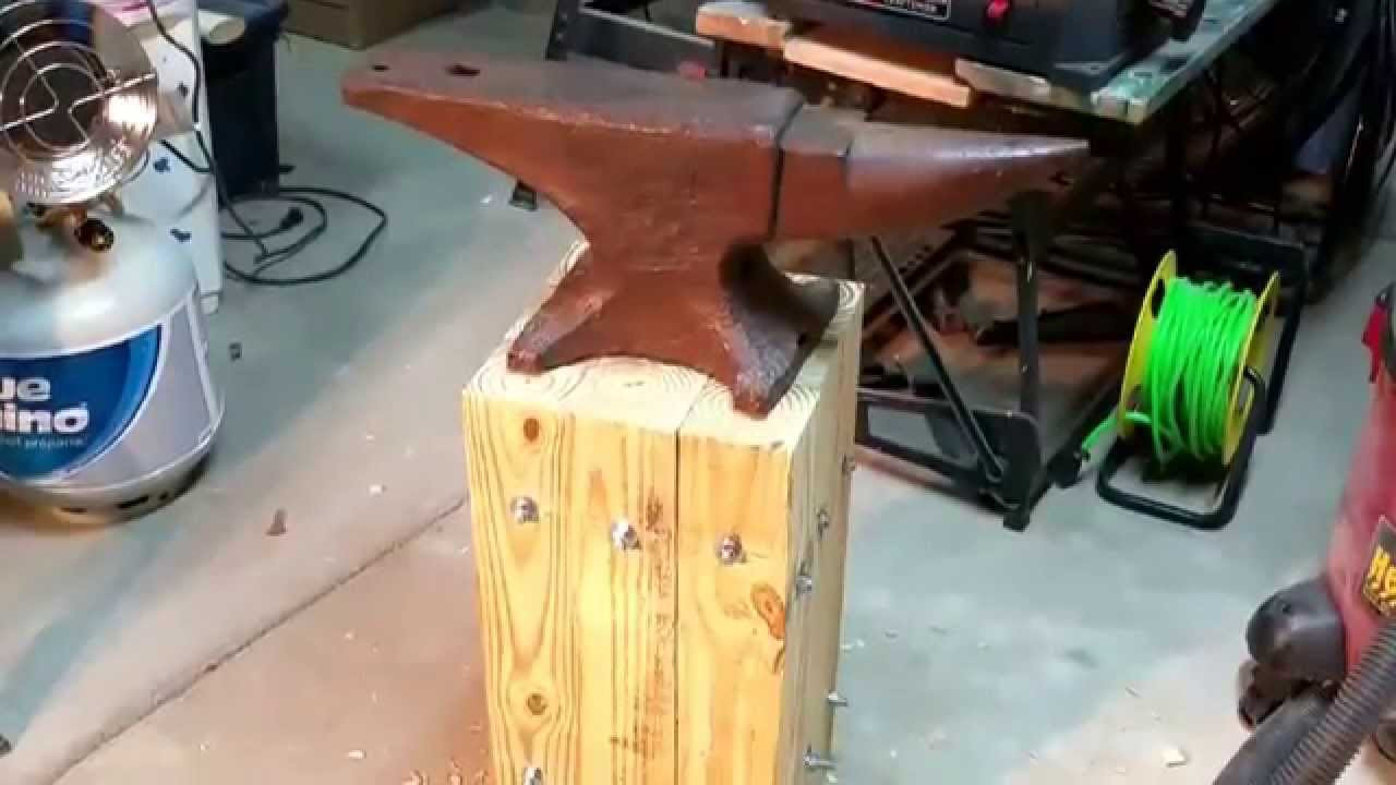 Best ideas about DIY Anvil Stand
. Save or Pin ANVIL STAND Super strong organic and no welding Now.