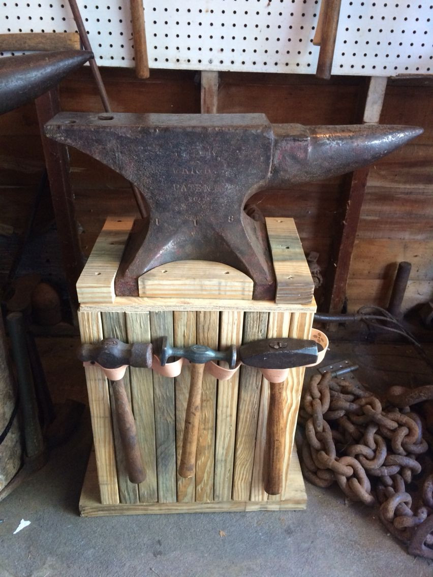 Best ideas about DIY Anvil Stand
. Save or Pin My New Anvil Stand Anvil stand Now.