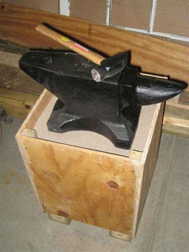 Best ideas about DIY Anvil Stand
. Save or Pin An interesting take on the Sand Filled Anvil Stand I ve Now.