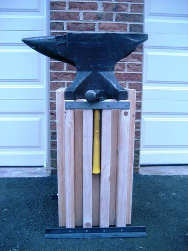 Best ideas about DIY Anvil Stand
. Save or Pin My New Blacksmithing Anvil and DIY Stand Now.