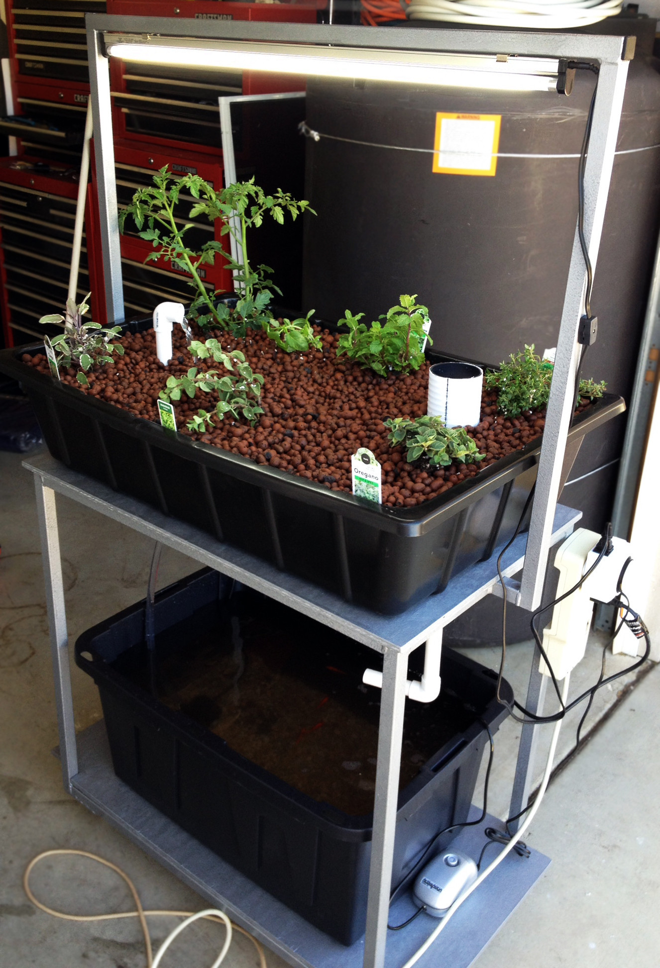 Best ideas about DIY Aquaponics System
. Save or Pin Member Project Brett s DIY aquaponics system Vocademy Now.