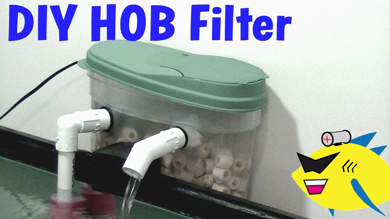 Best ideas about DIY Aquarium Filter
. Save or Pin How To Make DIY Hang Back Filter HOB Aquarium Filter Now.