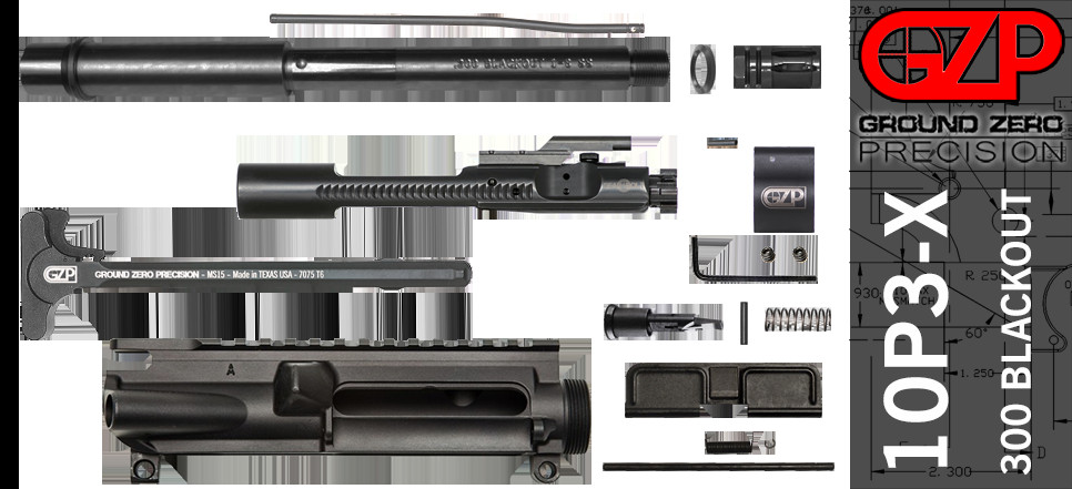 Best ideas about DIY Ar 15 Kits
. Save or Pin DIY 10 5" 300 Blackout AR 15 Upper Receiver Kit 10P2 X Now.
