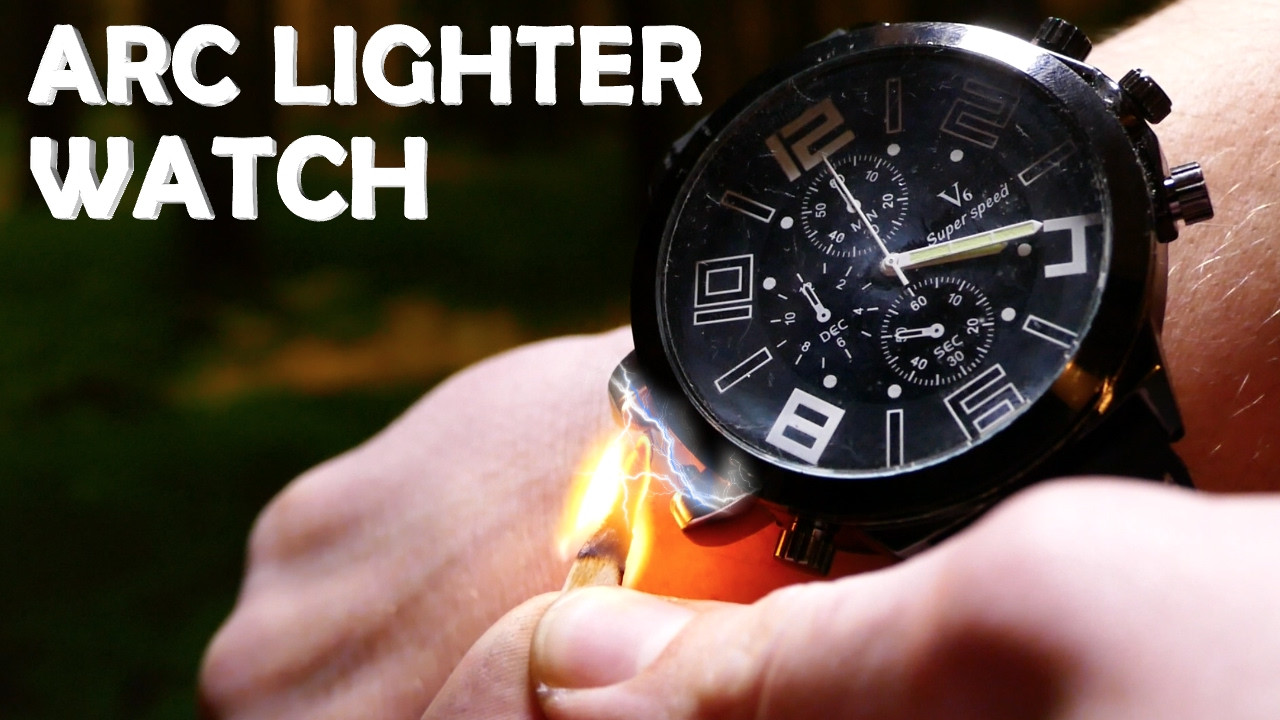 Best ideas about DIY Arc Lighter
. Save or Pin DIY Arc Lighter Watch Secret Spy Gad Electric Now.