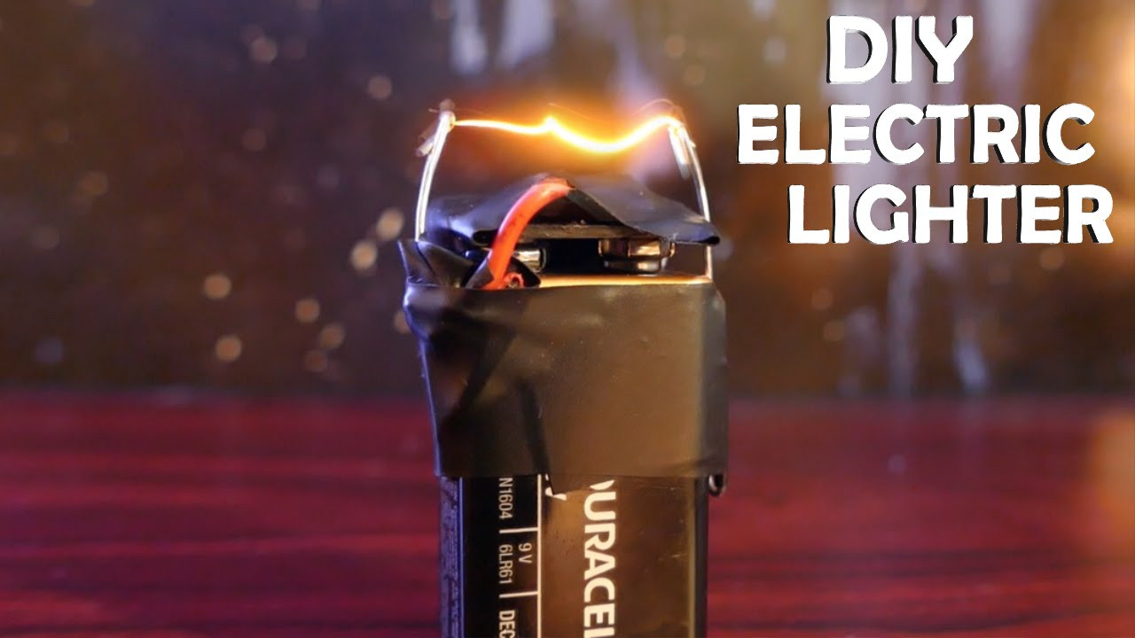 Best ideas about DIY Arc Lighter
. Save or Pin How To Make an Electric Lighter With a 9 volt Super Now.