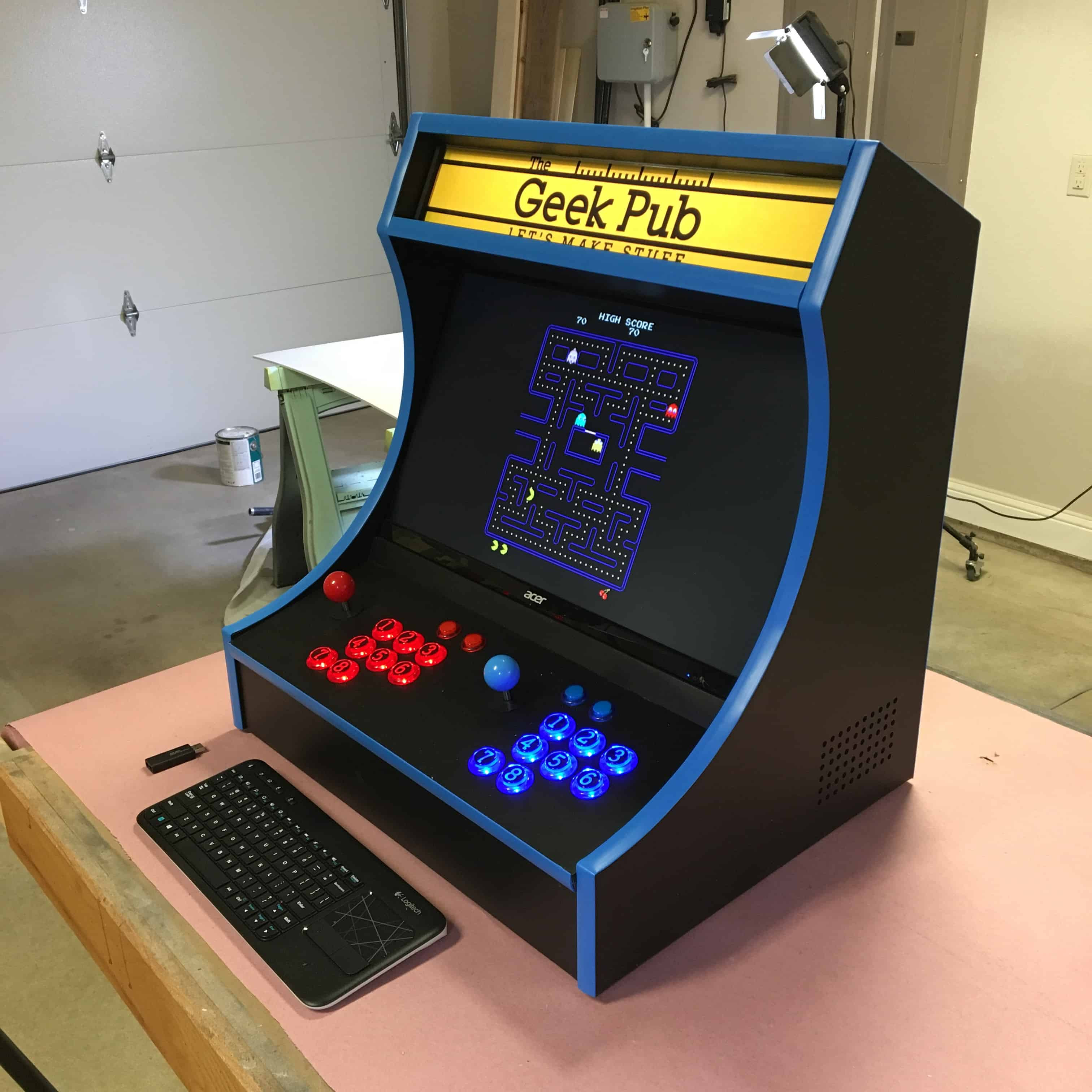 Best ideas about DIY Arcade Cabinet
. Save or Pin Bartop Arcade Cabinet Plans The Geek Pub Now.