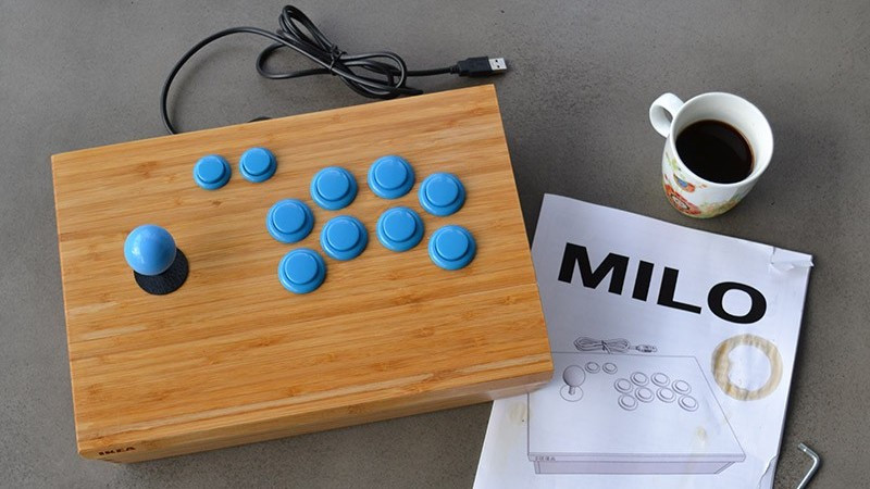 Best ideas about DIY Arcade Stick
. Save or Pin Build Your Own Arcade Stick Encased In IKEA Parts Now.