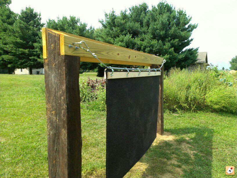 Best ideas about DIY Archery Backstop
. Save or Pin Finished my backstop Archery Tar Stand Now.