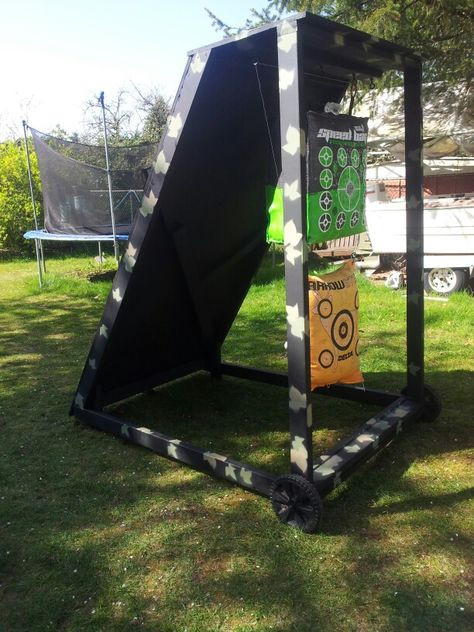 Best ideas about DIY Archery Backstop
. Save or Pin DIY Backstops plete Your At Home Range Now.
