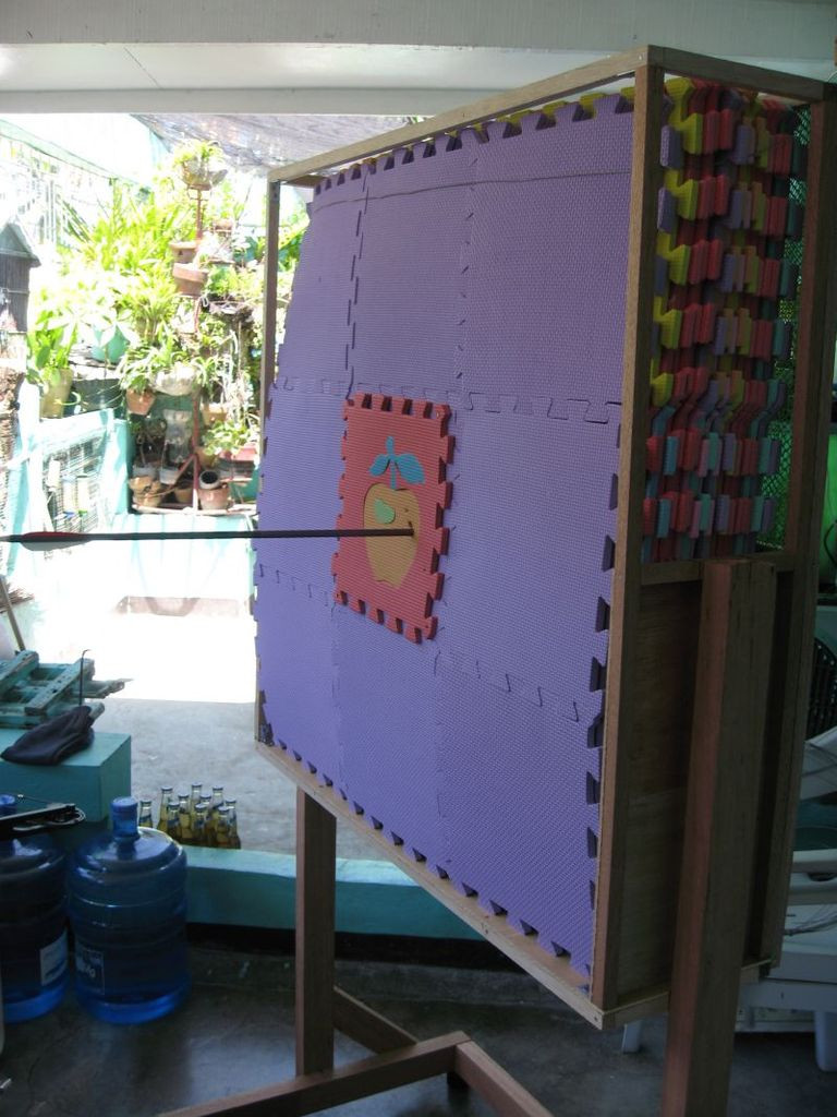 Best ideas about DIY Archery Target
. Save or Pin DIY Archery Tar Puzzle Mats Adding the feet and Now.